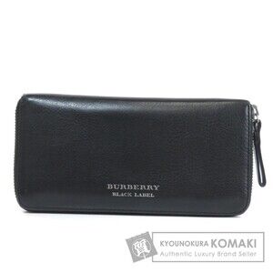 Burberry Black Label Long Wallet Leather